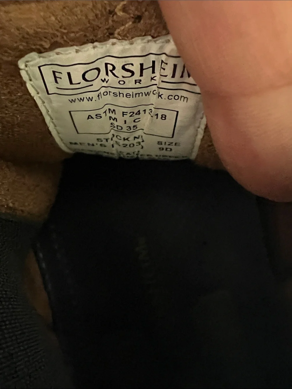 Florsheim Black Leather Chukka Boots, Steel Toe